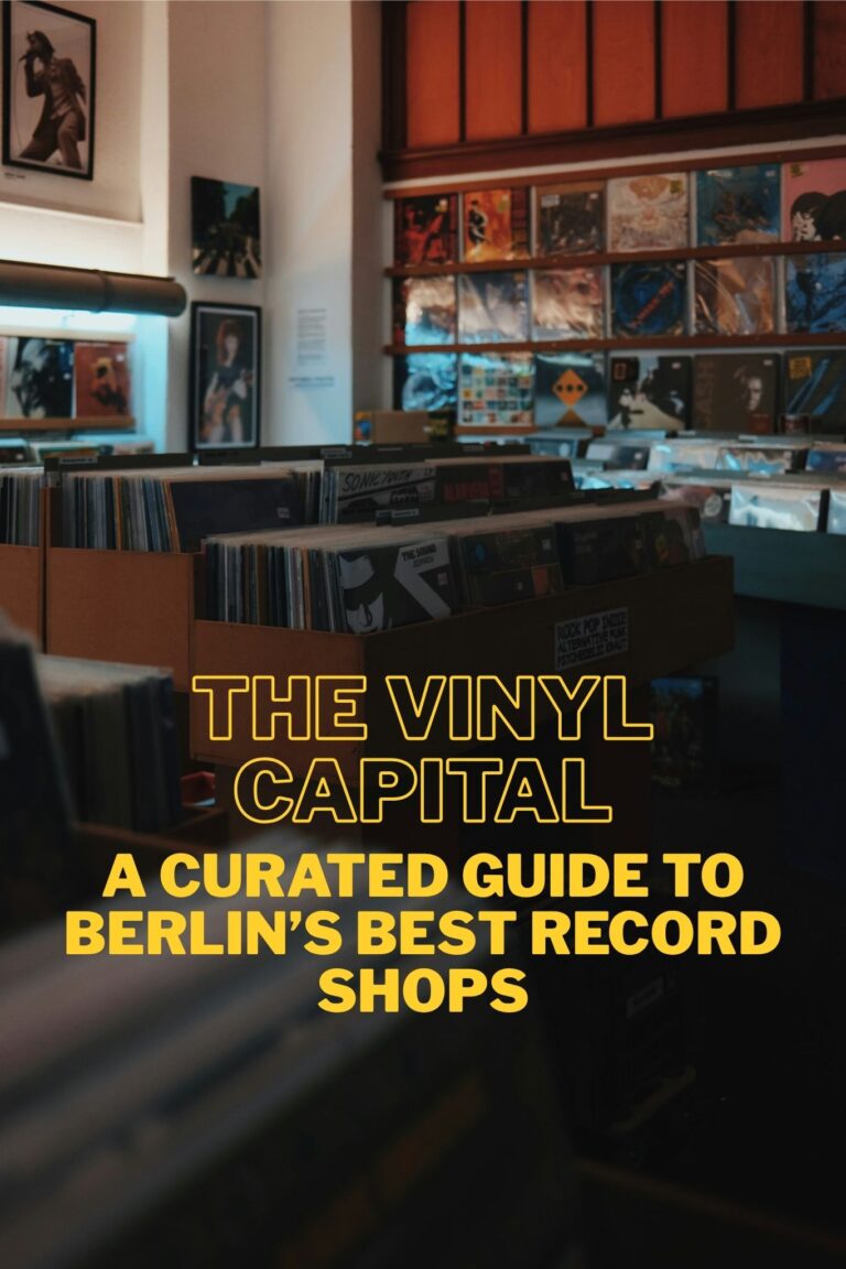 Berlin record shop scene representing the city’s best vinyl stores and digging culture