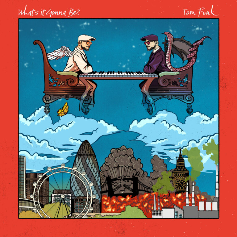 Tom Funk What’s It Gonna Be? review image reflecting cosmic soul and gritty funk textures